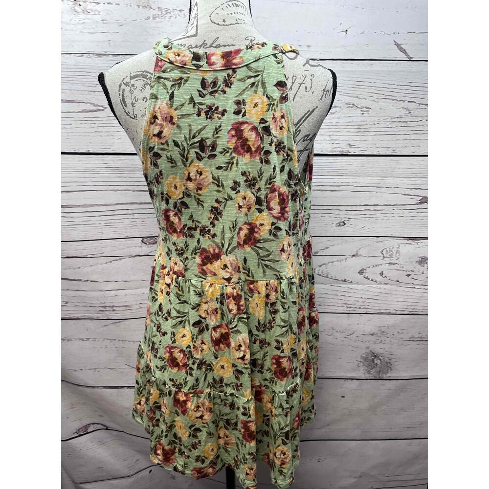 Torrid Floral Sleeveless Dress Green Pattern Size large - Picture 4 of 4